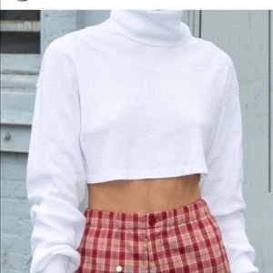 Brandy melville cropped turtle neck